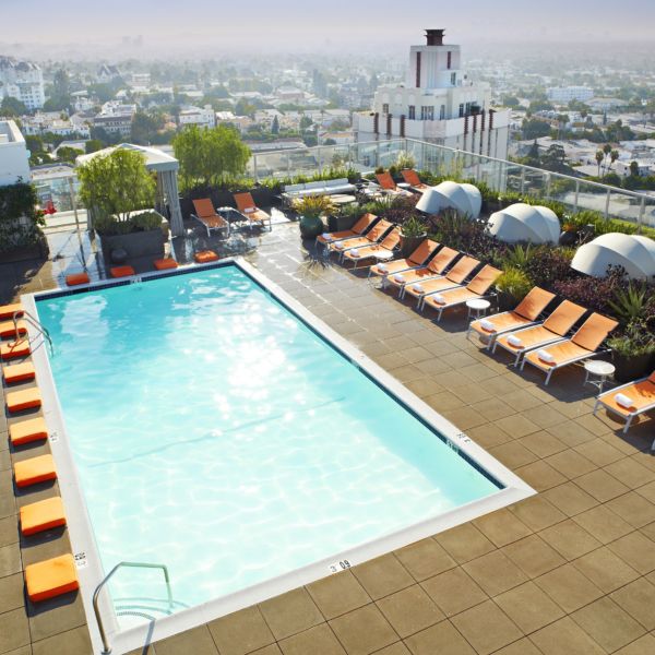 15 of West Hollywood’s Hottest Hotel Pools